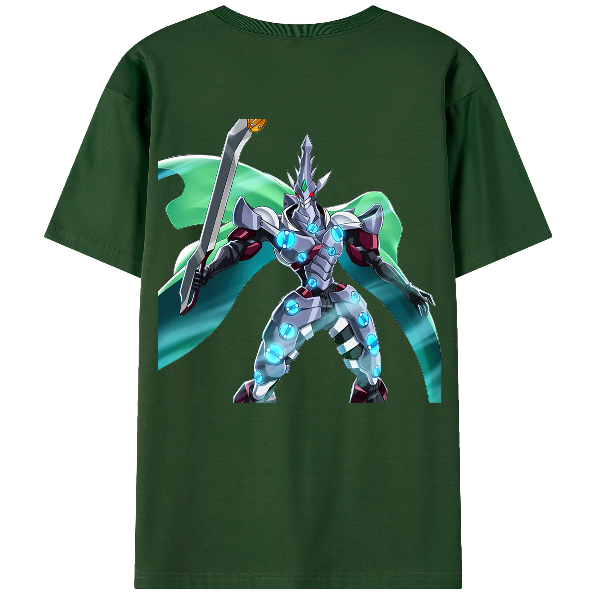 （画像用） 遊☆戯☆王 Yu-Gi-Oh! 綿100％半袖Tシャツ（背面プリント）